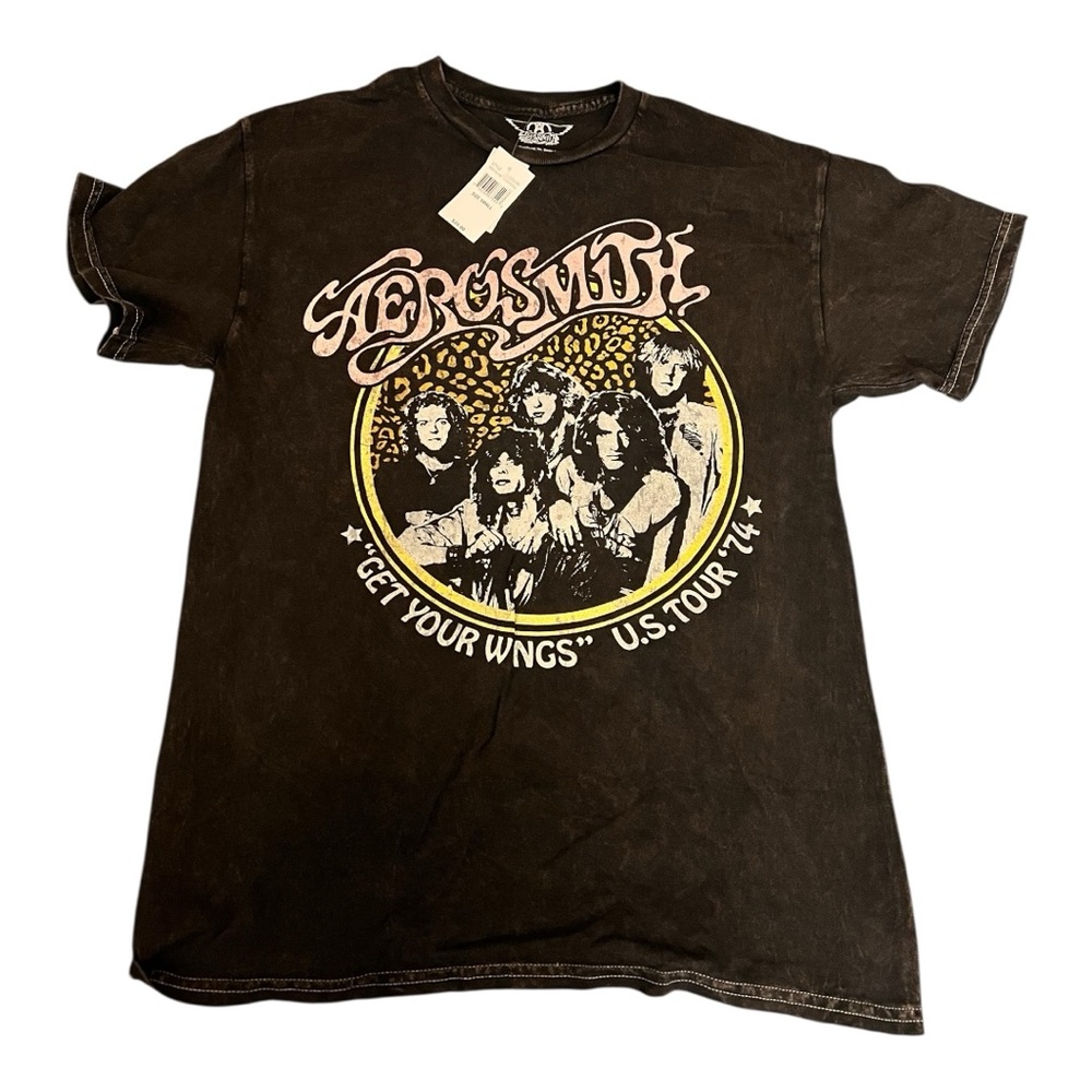 Aerosmith Black Graphic Tee